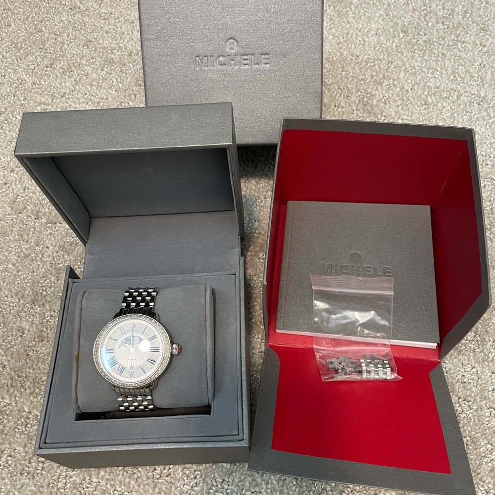 Michele Serein Moon Phase Watch